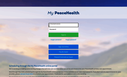 my.peacehealth.org
