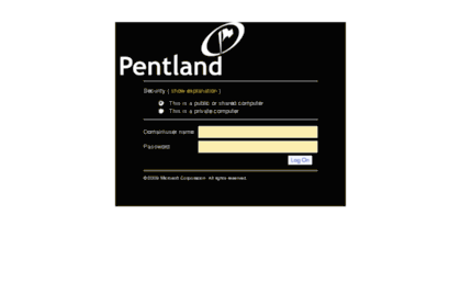 my.pentland.com
