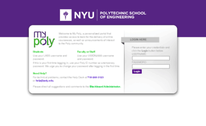my.poly.edu