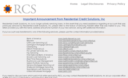 my.residentialcredit.com