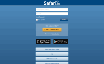 my.safaribooksonline.com