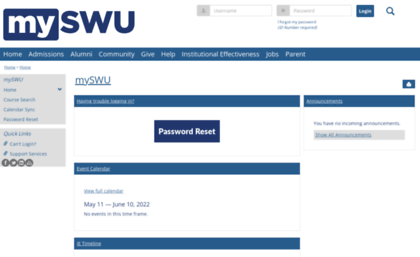 my.swu.edu