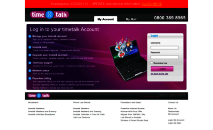 myaccount.timetalk.co.uk