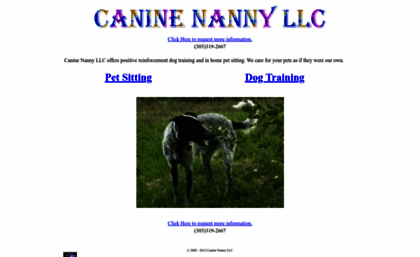 mycaninenanny.com