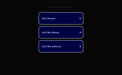 mycar4sale.co.za