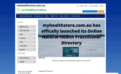 myhealthstore.com.au