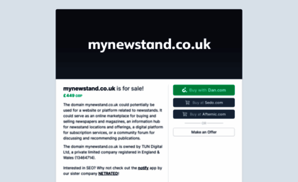 mynewstand.co.uk