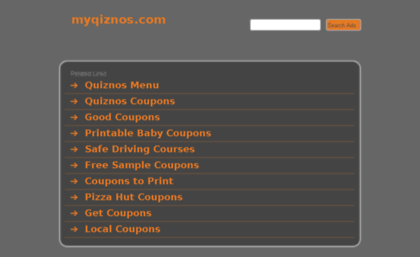 myqiznos.com