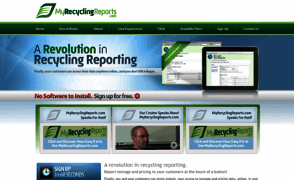 myrecyclingreports.com