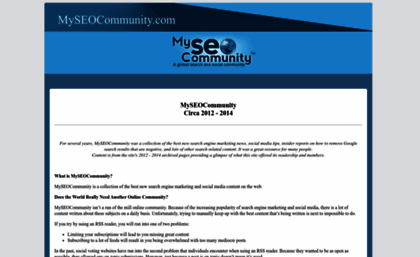 myseocommunity.com