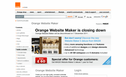 mysite.orange.co.uk