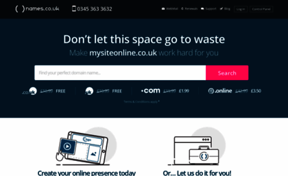 mysiteonline.co.uk