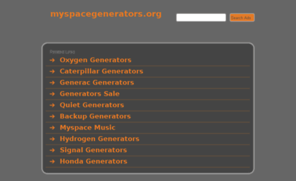 myspacegenerators.org
