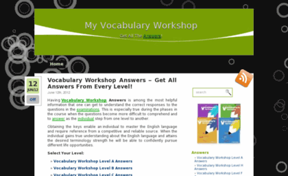 myvocabularyworkshop.com