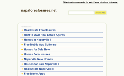 napaforeclosures.net