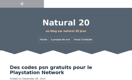 natural20s.com