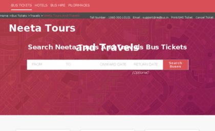 neeta-travels.redbus.in