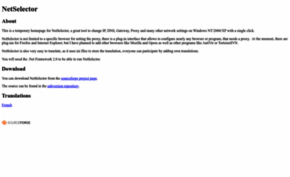 netselector.sourceforge.net