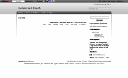 networkedcoach.wikidot.com