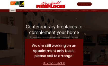 Newfieldfireplaces Co Uk Website Contemporary Fireplaces