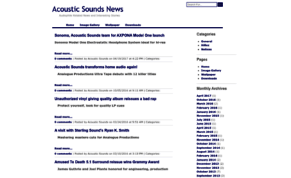 news.acousticsounds.com