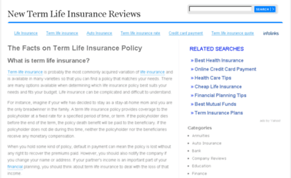 newtermlifeinsurance.net