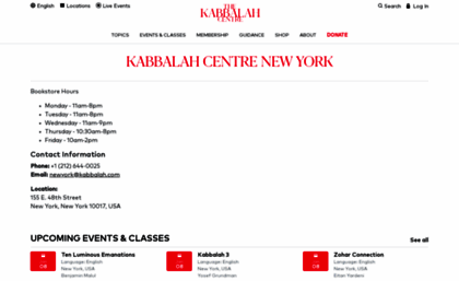 newyork.kabbalah.com