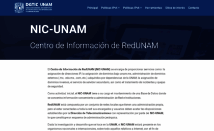 nic.unam.mx