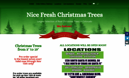 nicechristmastrees.com