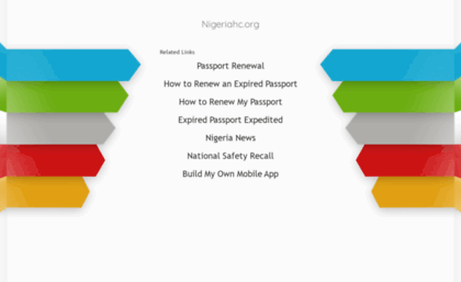 nigeriahc.org
