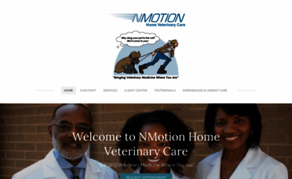 nmotionhomeveterinarycare.net