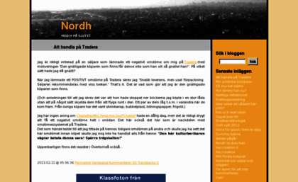 nordh.blogg.se