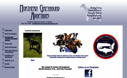 northerngreyhoundadoptions.org