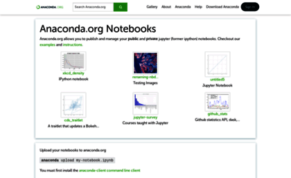 notebooks.anaconda.org