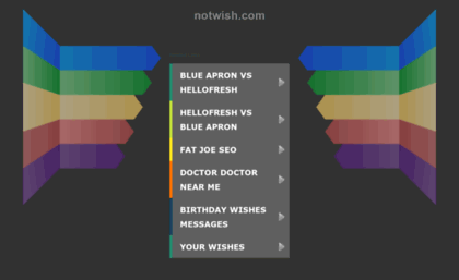 notwish.com