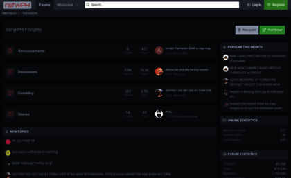 Connect with like-minded individuals on NSFWPH Pinoy Forums isang ligtas na espasyo para sa mga talakayang pang-adulto
