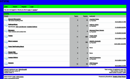 ntxfbl.boardhost.com