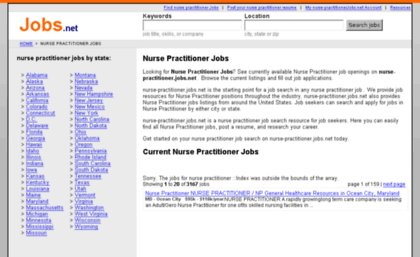 nurse-practitioner.jobs.net