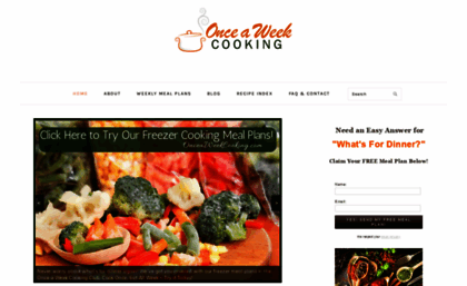 onceaweekcooking.com