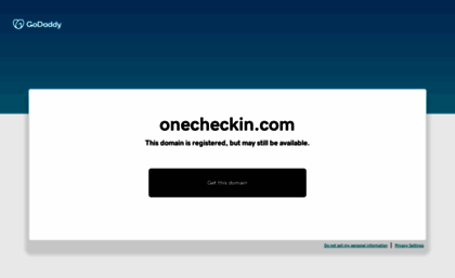 onecheckin.com