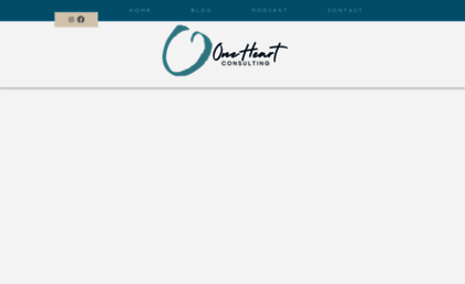 oneheartconsulting.com