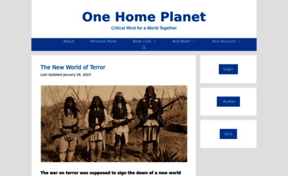 onehomeplanet.com