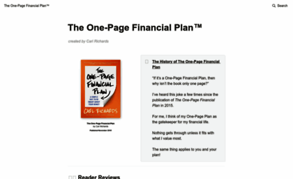 onepagefinancialplan.com