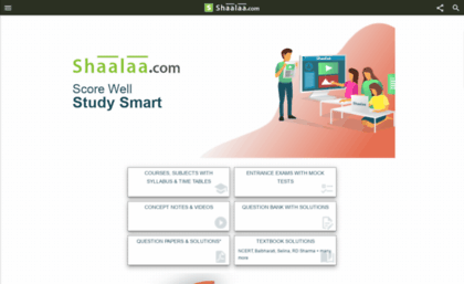 online-tests.shaalaa.com