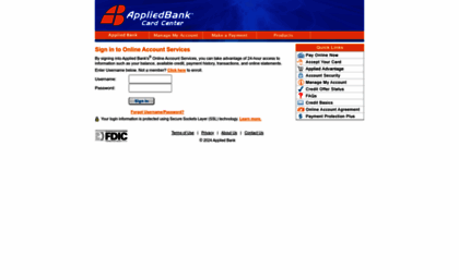 onlineaccountservices.appliedbank.com
