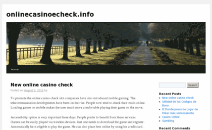 onlinecasinoecheck.info