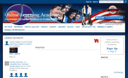 onlinelearningacademy.ning.com