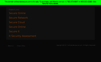 onlineordersecure.com