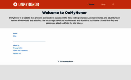 onmyhonor.net