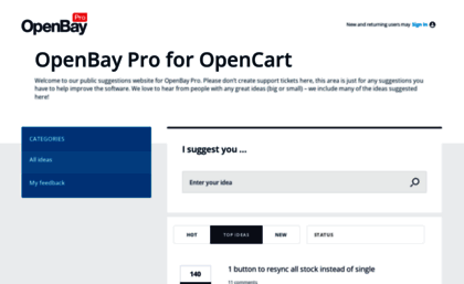 openbaypro.uservoice.com